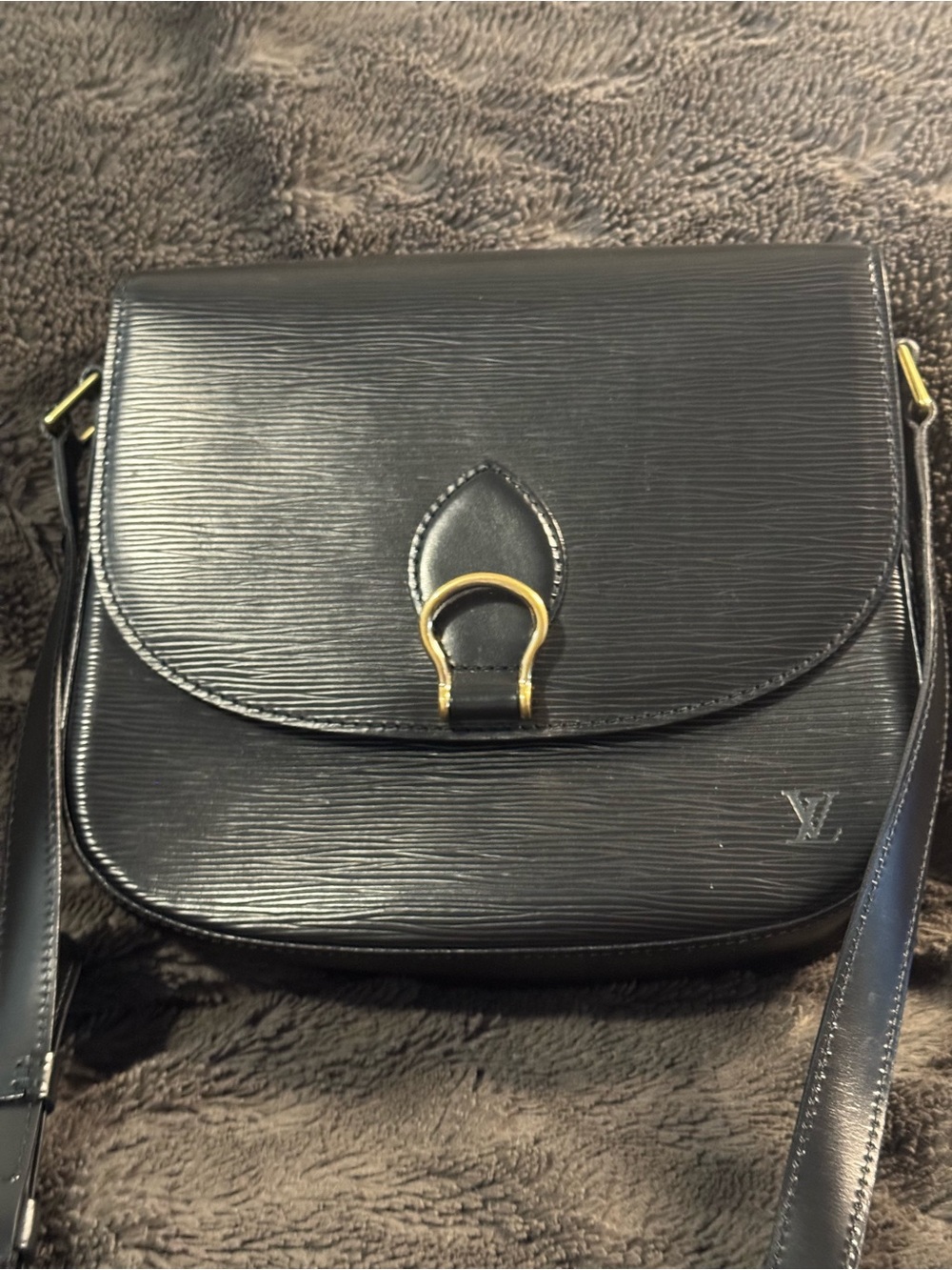 VINTAGE Louis Vuitton Saint Cloud Crossbody Bag - Excellent Epi Leather (w/ COA)